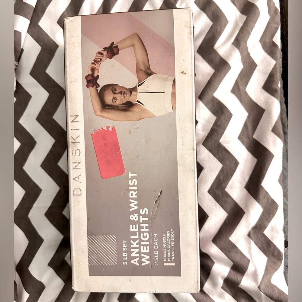 Danskin 5lb combined wrist/ankle weights